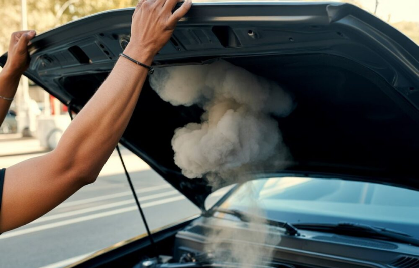 Dym spod maski — co oznacza i czy to groźne dla silnika